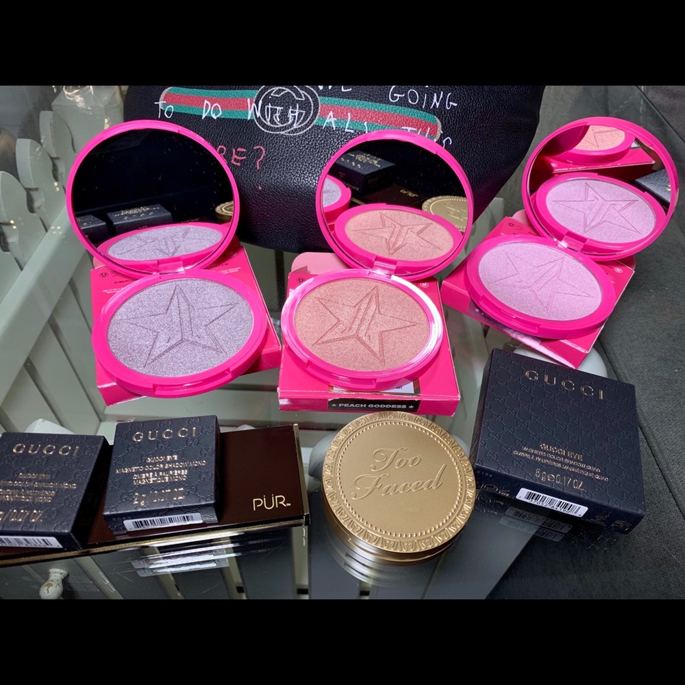 8 PIECE MAKEUP LOT GUCCI JEFFREE STAR TOO FACED - Picture 7 of 8